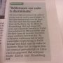 "Als een kind uitsluitend de achternaam vd vader mag krijgen, is dat discriminerend voor de moeder."