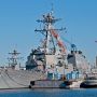 【横須賀】アメリカ海軍のアーレイ・バーク級ミサイル駆逐艦「DDG-82 ラッセン」