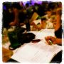 Delegates working on resolutions during the second day of CSEA Annual Conference. #CSEA @csea_now