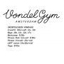 De groepslessen van vandaag. Vrij trainen kan de hele dag, maar tussen 13u en 16u ben je aangewezen op de fitnesskant van de gym. #crossfit #yoga #running #zaktraining #vondelgym