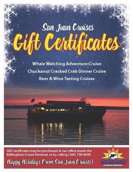 San Juan Cruises Gift Certificates