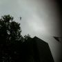That Police 'Copter has to be flying low to see us through the clouds.
