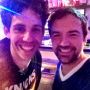 Dus ik heb @julianvelard bij mij thuis eten vanavond! En daarna uiteraard plaatjes draaien in the Ekdome! 