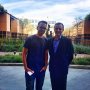 Op bezoek zijn in de Walt Disney Studio's, grote baas Bob Iger tegenkomen en dan NIET om een foto vragen was geen optie zo u begrijpt.